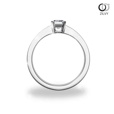 แหวนเพชรผู้หญิง รุ่น GR930 - มุมหน้า