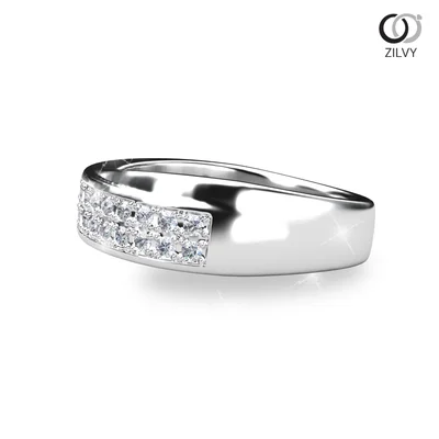 แหวนเพชรผู้หญิง รุ่น GR932 - มุมข้าง