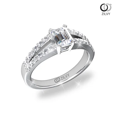 แหวนเพชรผู้หญิง รุ่น GR935 - ภาพเต็ม