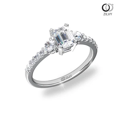 แหวนเพชรผู้หญิง รุ่น GR938 - ภาพเต็ม