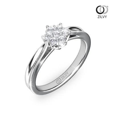 แหวนเพชรผู้หญิง รุ่น GR942 - มุมเปอร์สเปกทีฟ