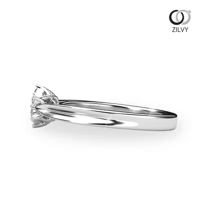 แหวนเพชรผู้หญิง รุ่น GR942 - มุมข้าง