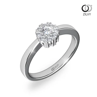 แหวนเพชรผู้หญิง รุ่น GR944 - มุมเปอร์สเปกทีฟ