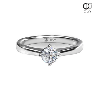 แหวนเพชรผู้หญิง รุ่น GR952 - มุมบน