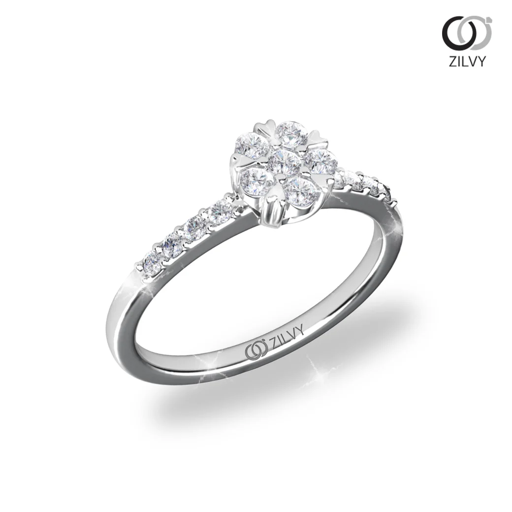 แหวนเพชร Isadora Cluster