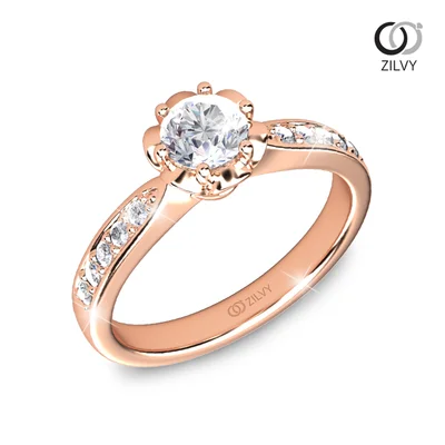 แหวนเพชรผู้หญิง รุ่น GR964 - มุมเปอร์สเปกทีฟ