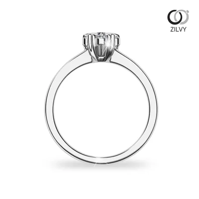 แหวนเพชรผู้หญิง รุ่น GR965 - มุมหน้า