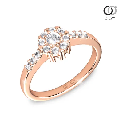 แหวนเพชรผู้หญิง รุ่น GR968 - มุมเปอร์สเปกทีฟ