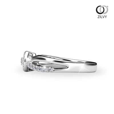 แหวนเพชรผู้หญิง รุ่น GR971 - มุมข้าง