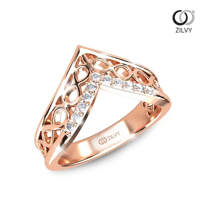 แหวนเพชรผู้หญิง รุ่น GR972 - ภาพเต็ม