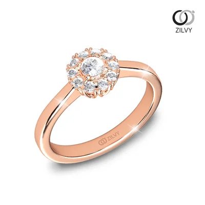 แหวนเพชรผู้หญิง รุ่น GR975 - มุมเปอร์สเปกทีฟ