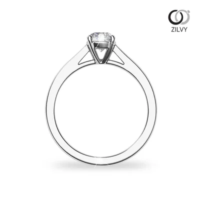 แหวนเพชรผู้หญิง รุ่น GR976 - มุมหน้า