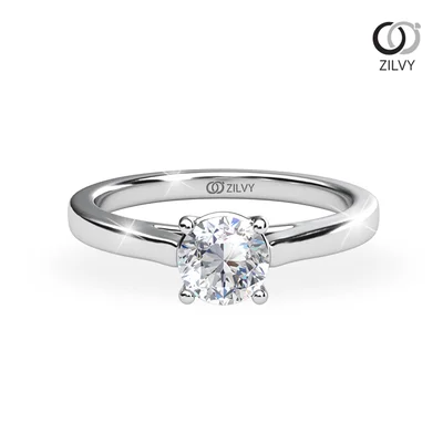 แหวนเพชรผู้หญิง รุ่น GR976 - มุมบน