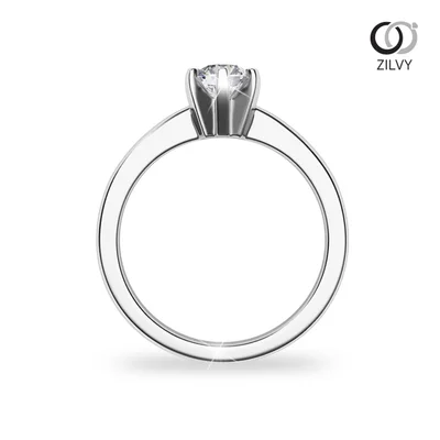 แหวนเพชรผู้หญิง รุ่น GR978 - มุมหน้า