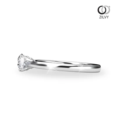 แหวนเพชรผู้หญิง รุ่น GR983 - มุมข้าง