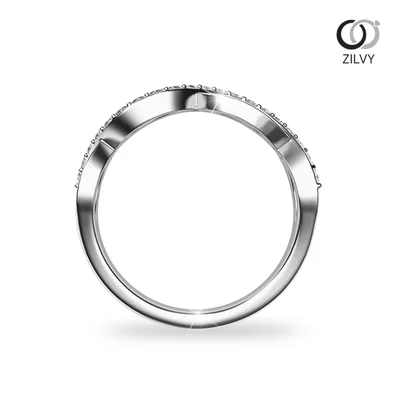 แหวนเพชรผู้หญิง รุ่น GR999 - มุมหน้า